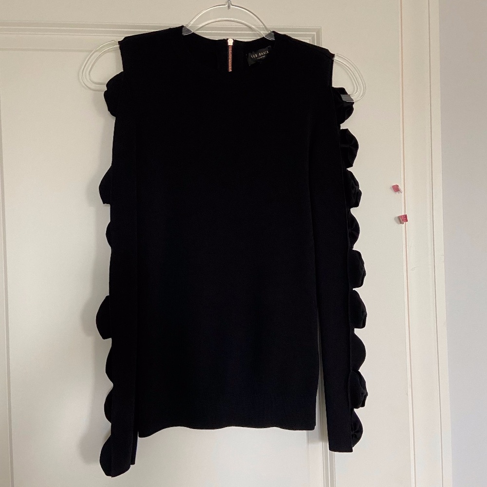 Black Ted Baker Shirt - Size 2